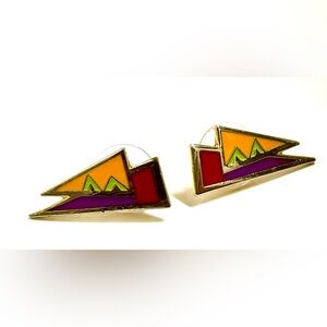 Vintage Laurel Burch Spirit Earrings